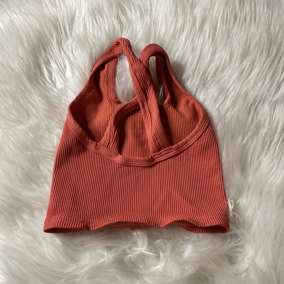 Free People Happiness Runs Convertible Tank in Burnt Orange - Picture 5 of 12